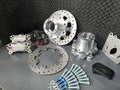 03 - 09 3rd Gen rear brake kit with single caliper using (drag race rotors)