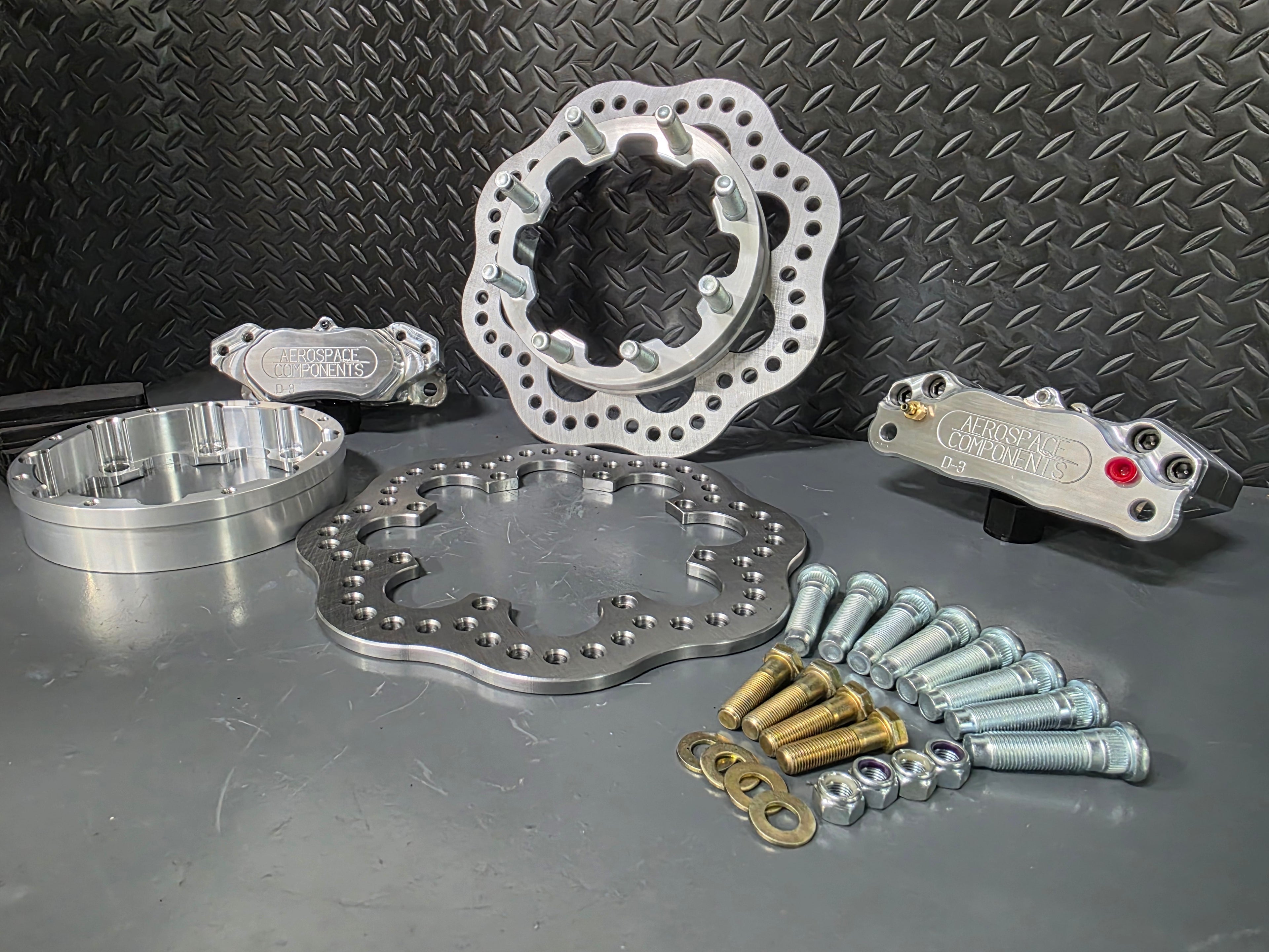 94-99 Ram 15 inch front brake conversion kit with (Pro-Lite Drag race brake rotors)