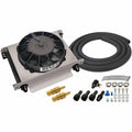 DERALE 15960 25-ROW HYPER-COOL REMOTE TRANSMISSION COOLER KIT (-8AN)