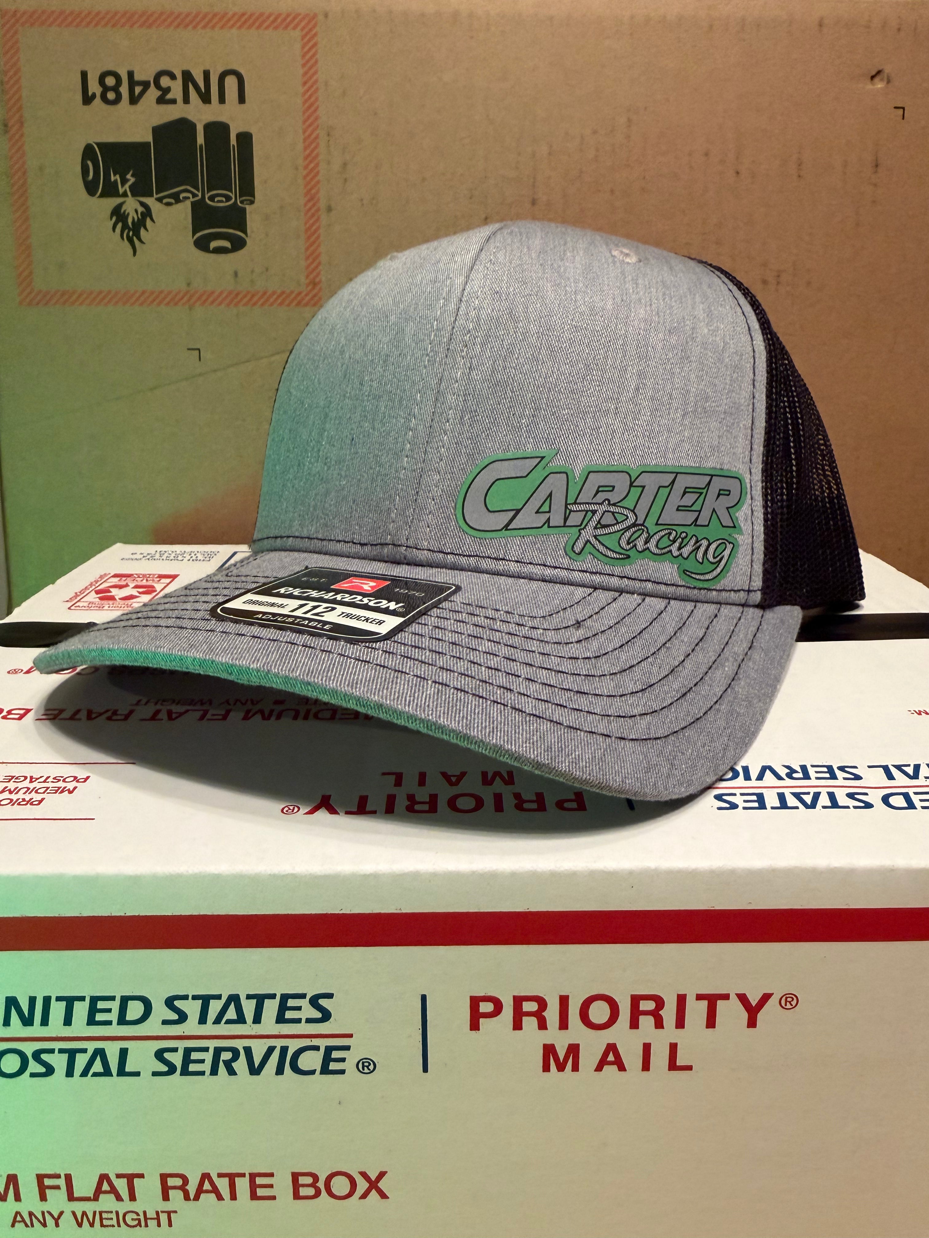 Carter racing logo 112 snapback hat