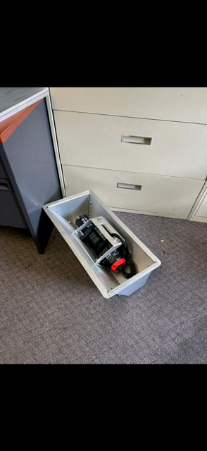 Gen 1 Carter Racing in Floor Winch mount